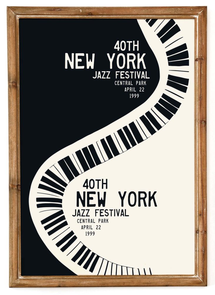 New York Jazz Festival Wall Art