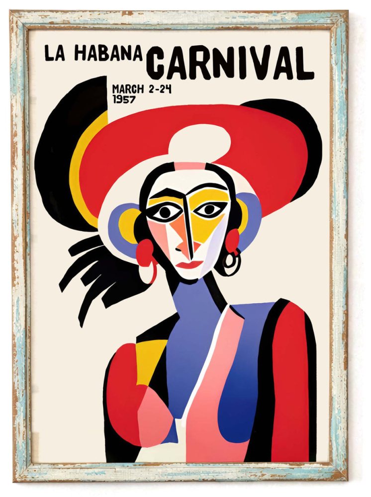 La Habana Carnival Wall Art