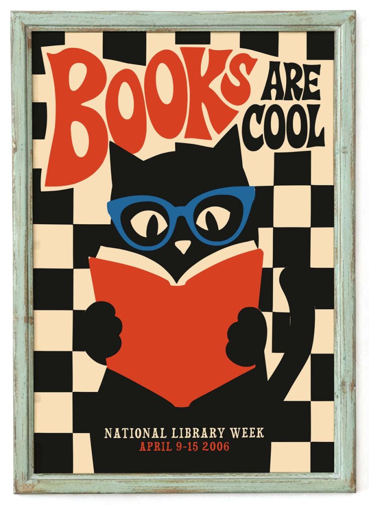 Books Are Cool Wall Art