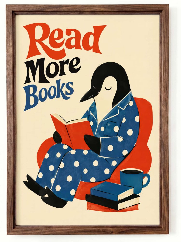 Read More Books Wall Art