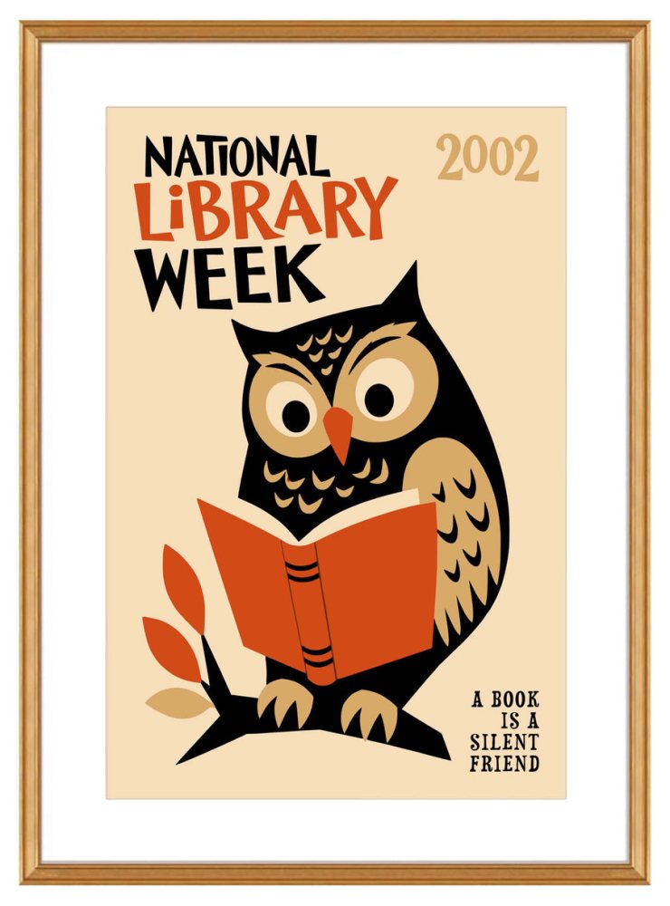 National Library Week Art Print