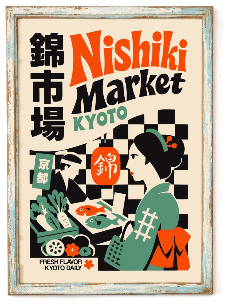 Nishiki Market Kitchen Print