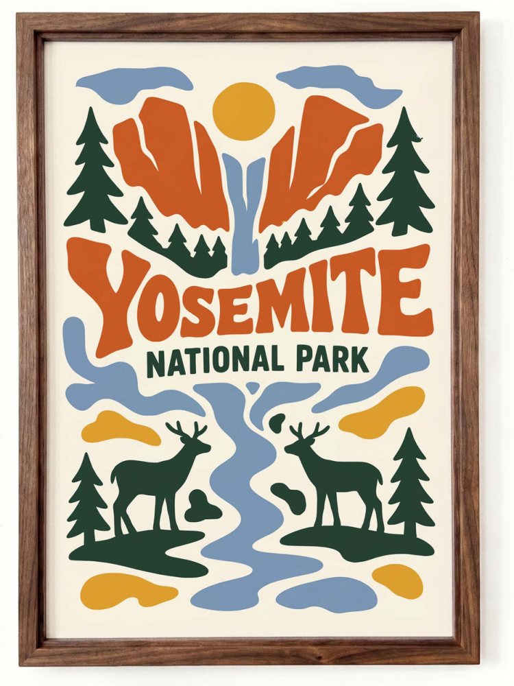 Yosemite National Park Living Room Print