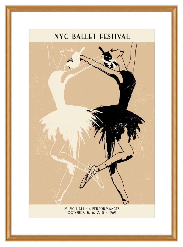 Ballet Festival Poster For Bedroom