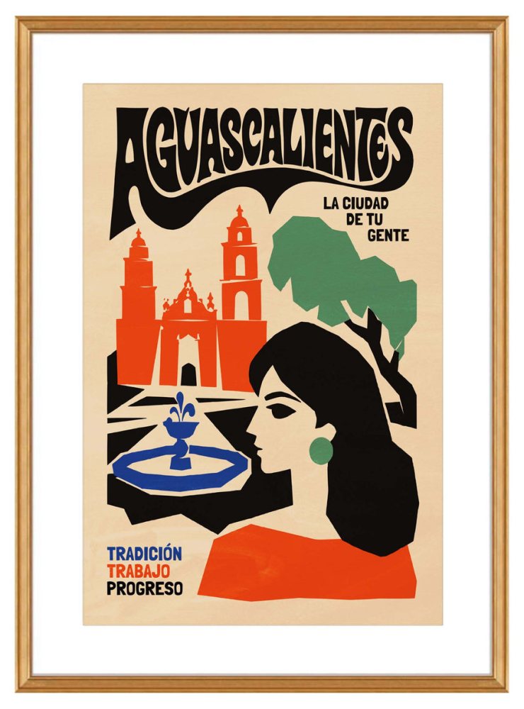 Guerrero Mexico Travel Poster Living Room