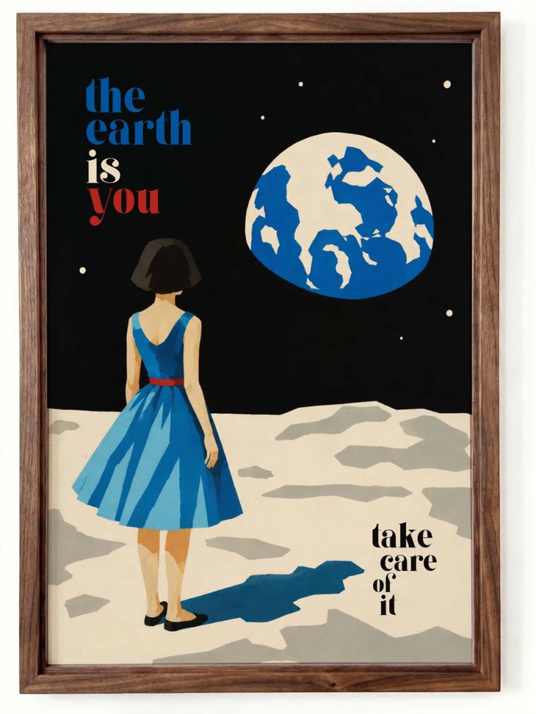 Earth Quote Poster
