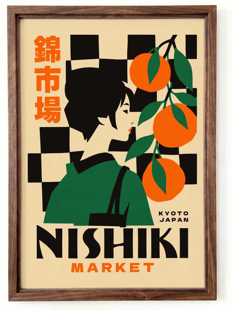 Nishiki Market Print Kitchen Dining Room