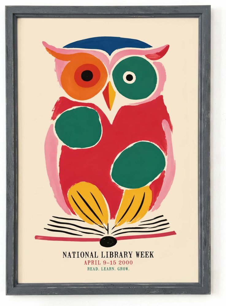 Library Week Office Print