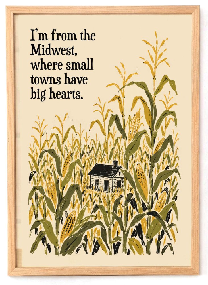 Midwest Home Living Room Art