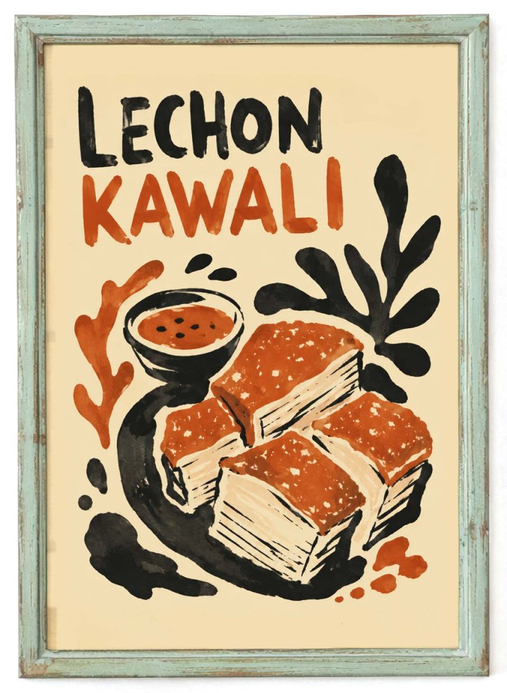Lechon Kawali Kitchen Print