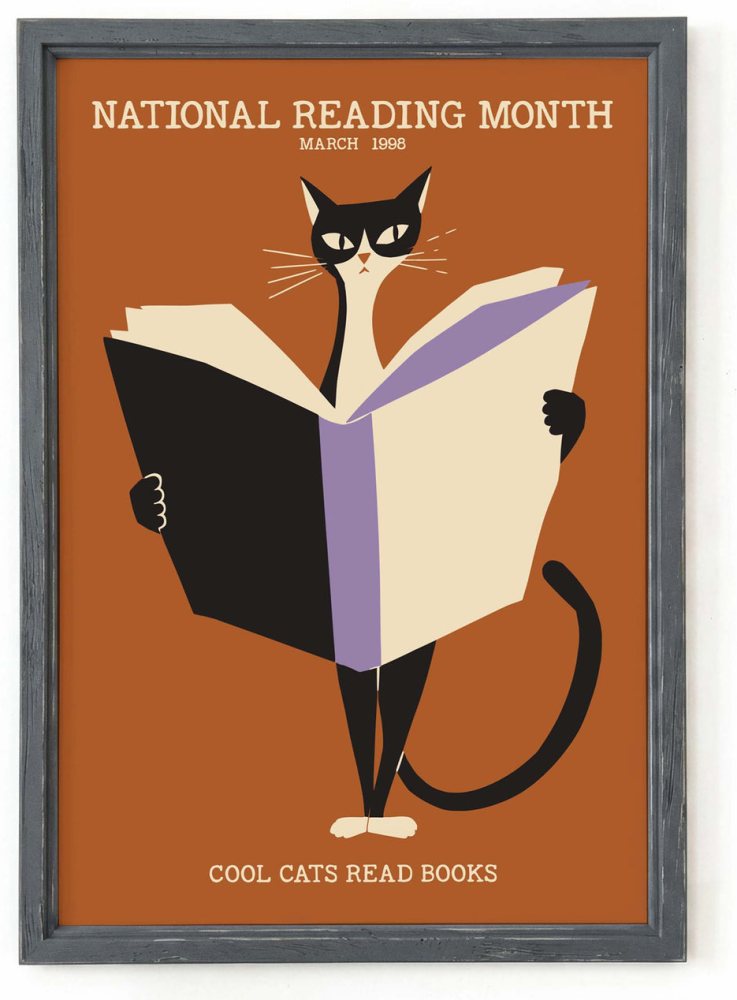 National Reading Month Poster For Reading Room