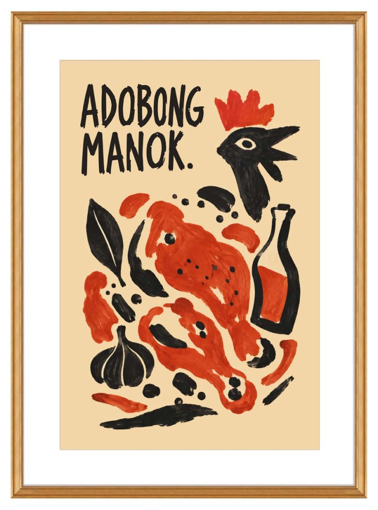 Adobong Manok Poster For Kitchen