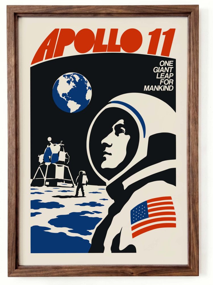 Apollo 11 Study Room Print