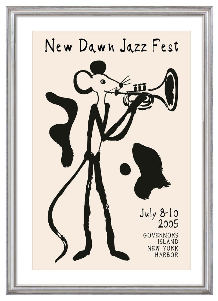 New Dawn Jazz Fest Print For Music Room