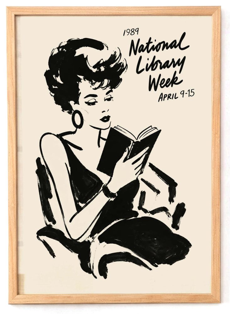 Library Week Print For Home Library
