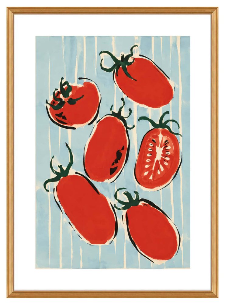 Tomato Wall Art For Kitchen Decor