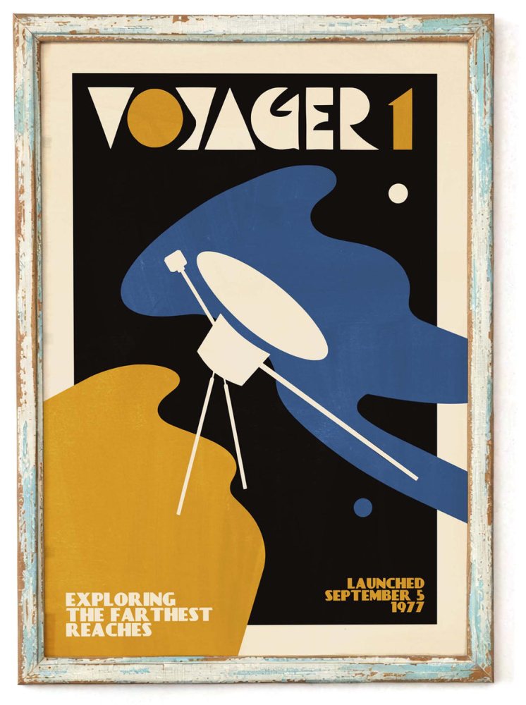 Voyager 1 Print For Home Office Decor