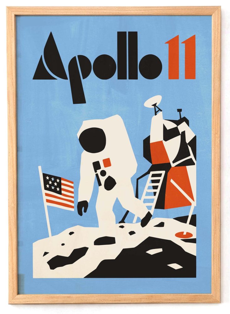 Apollo 11 Poster For Study Room