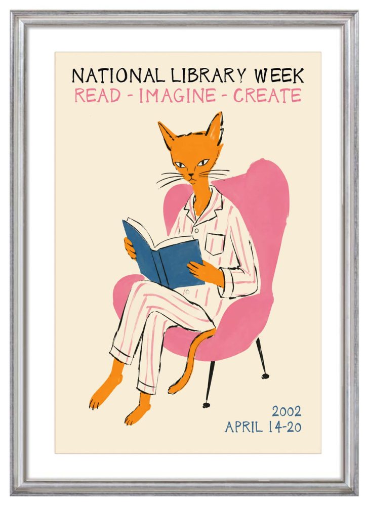 National Library Week Poster Print