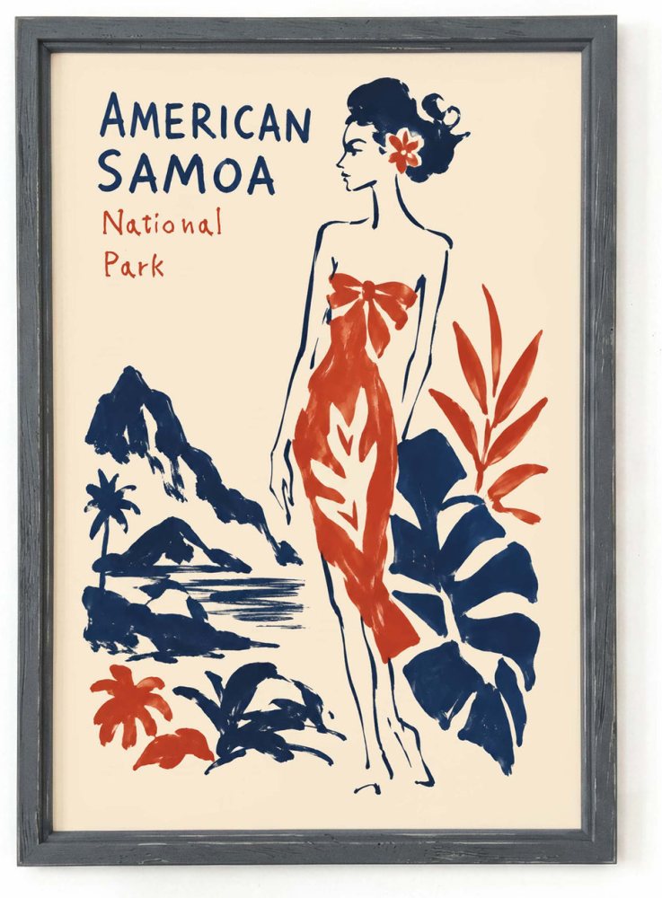American Samoa National Park Poster Print