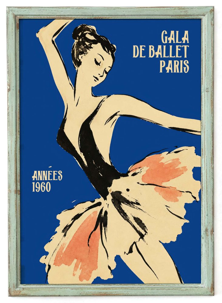 Paris Ballet Gala Poster