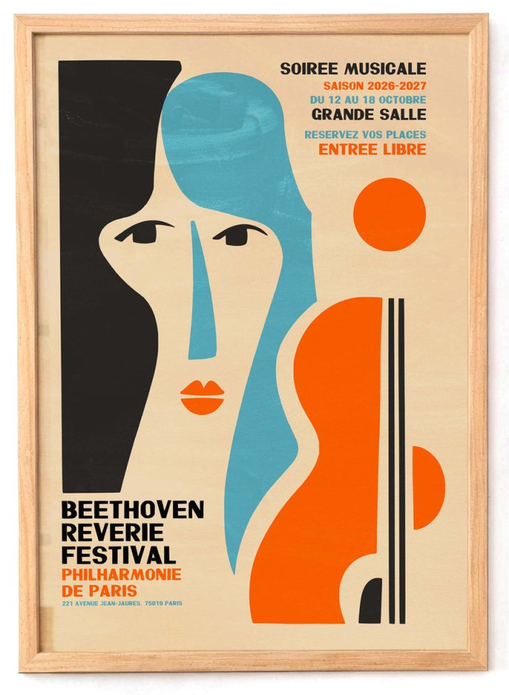 Beethoven Reverie Festival Poster