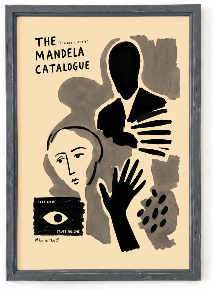 Mandela Catalogue Art Print