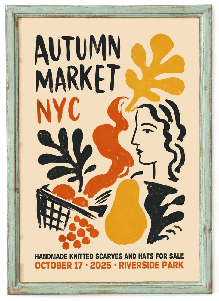 Autumn Market Wall Art
