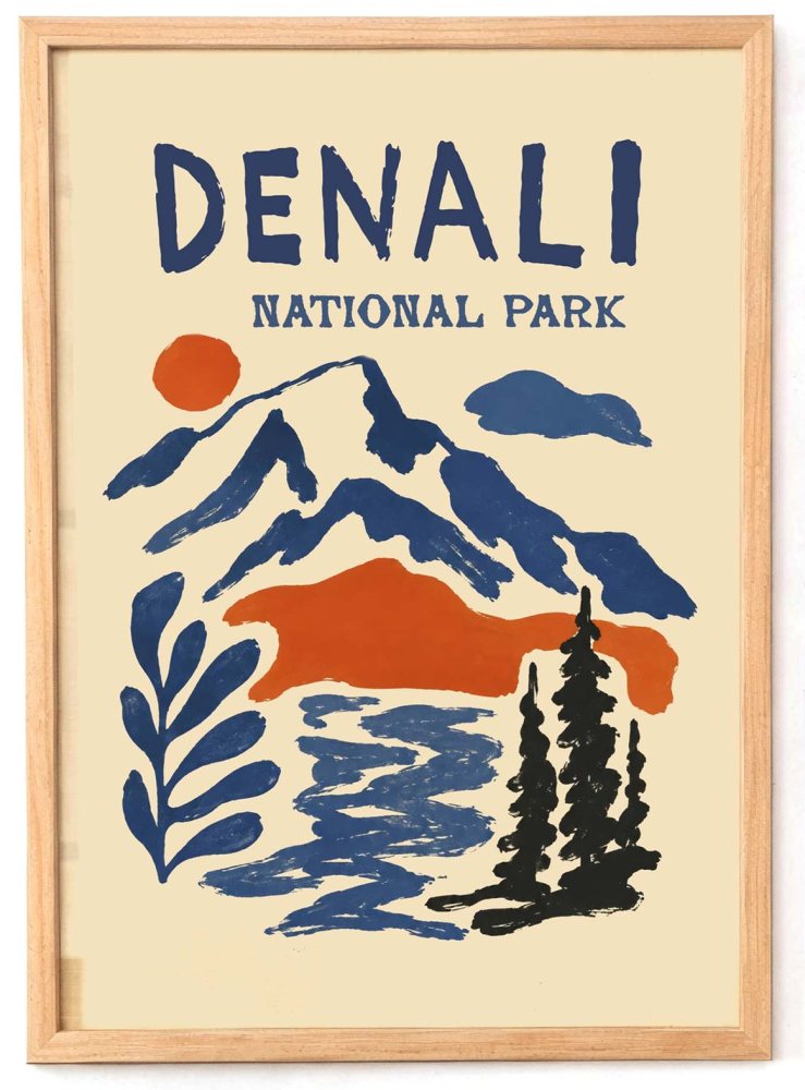 Denali National Park Print