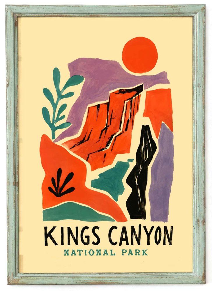 Kings Canyon National Park Print