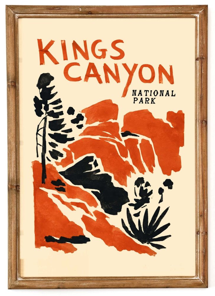 Kings Canyon National Park Print