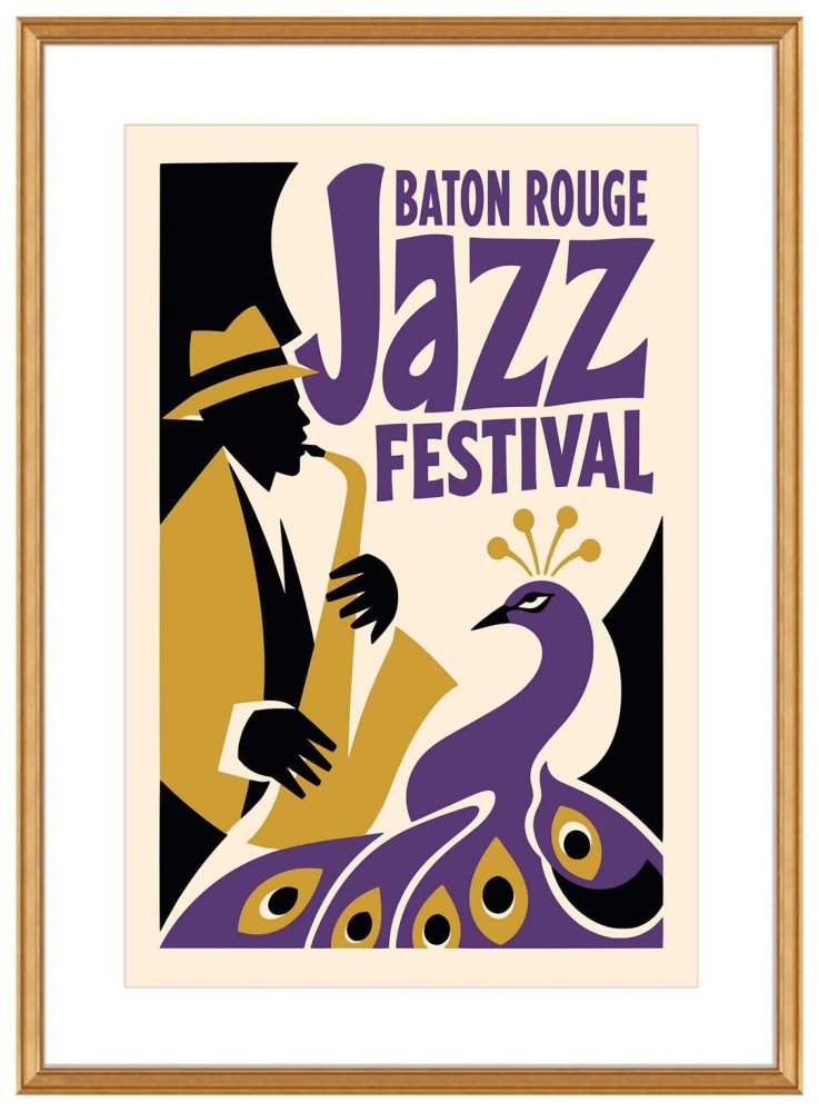 Baton Rouge Jazz Festival Poster