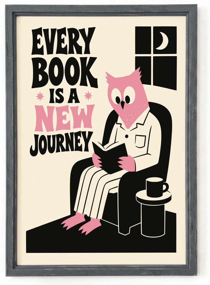 Every Book New Journey Print