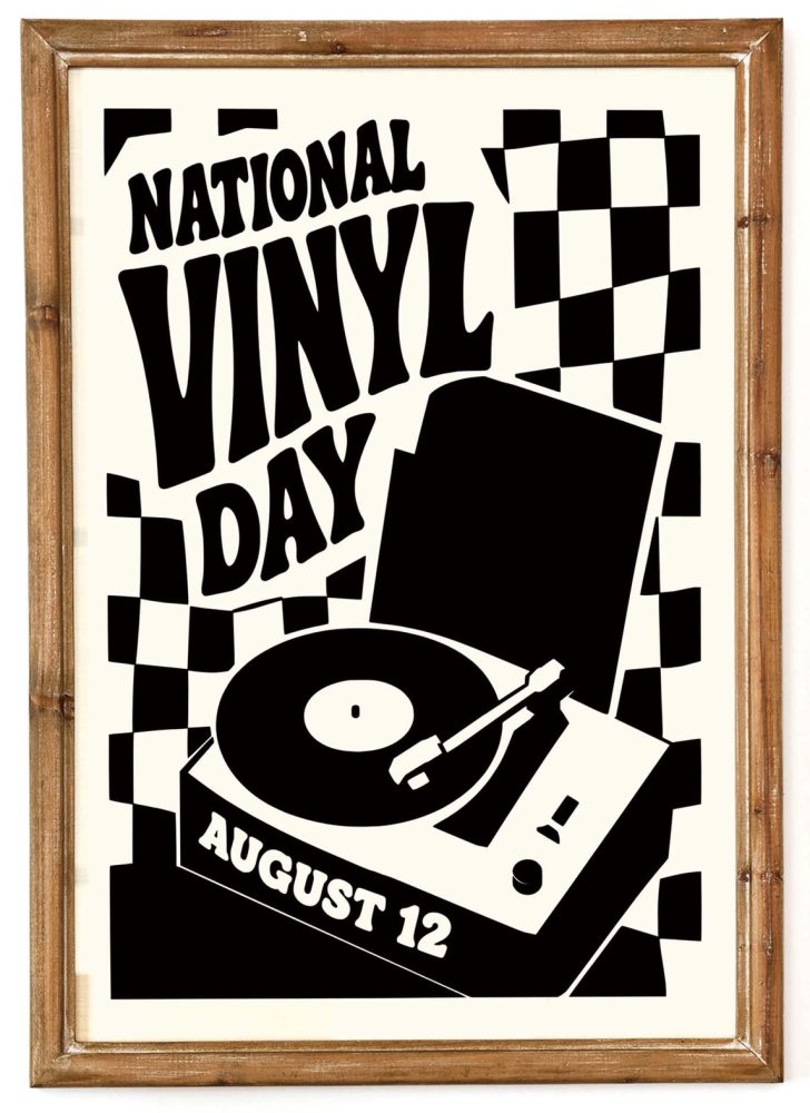 National Vinyl Day Poster Print