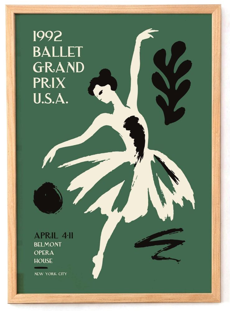 Ballet Grand Prix Poster