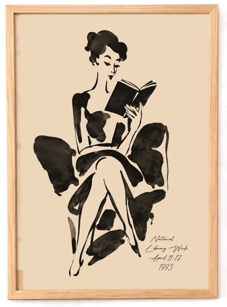 Read More Books Library Print
