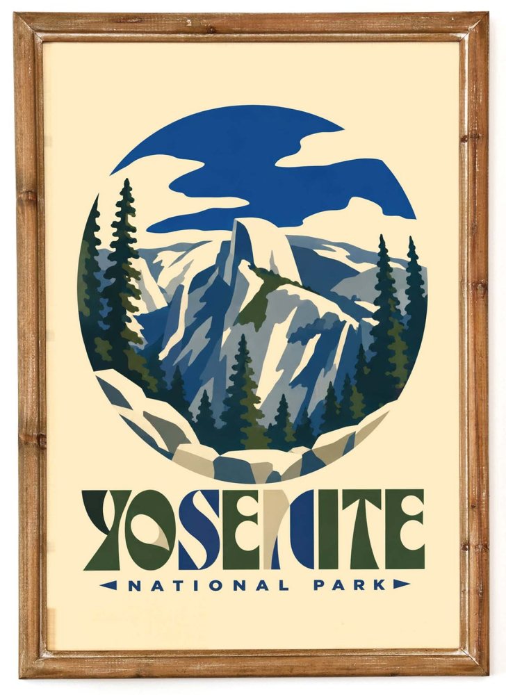 Yosemite National Park Poster Print