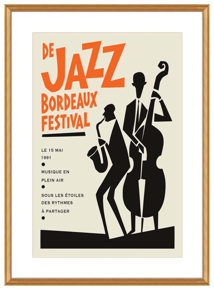 Bordeaux Jazz Festival Poster