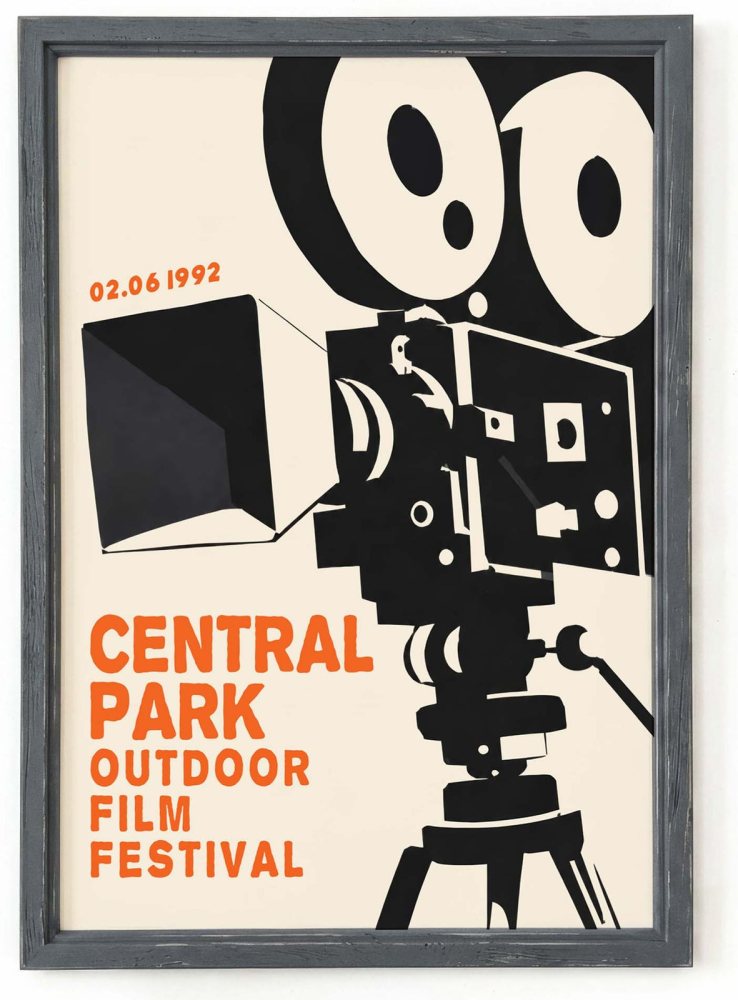 Central Park Film Festival Poster