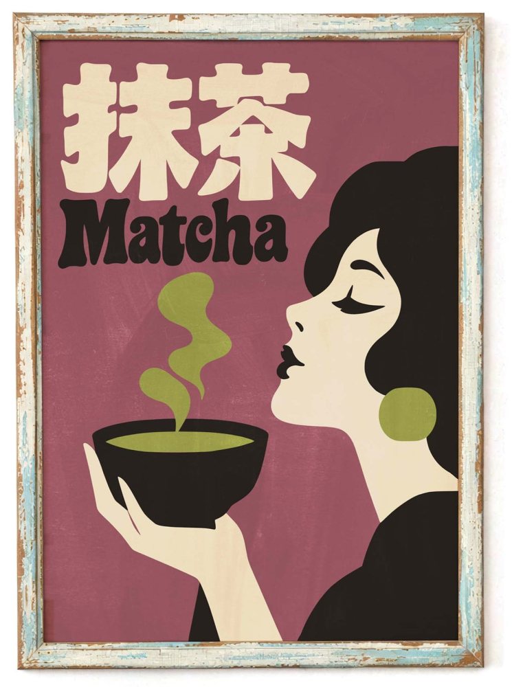Matcha Japanese Poster Print