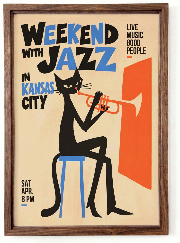 Weekend Jazz Kansas City Poster