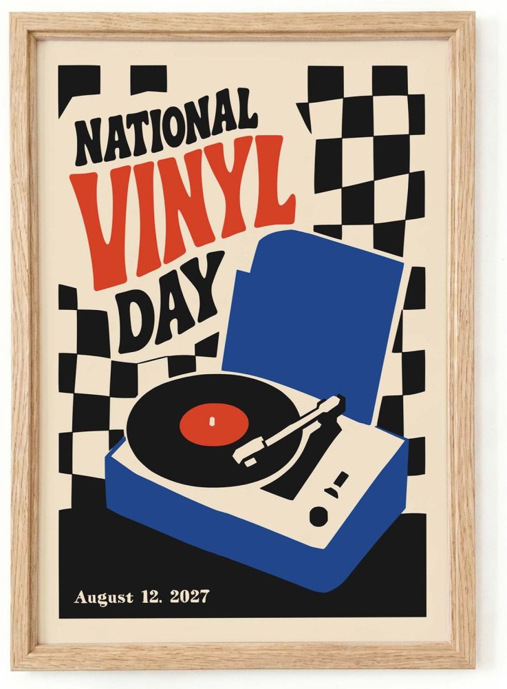 National Vinyl Day Record Print