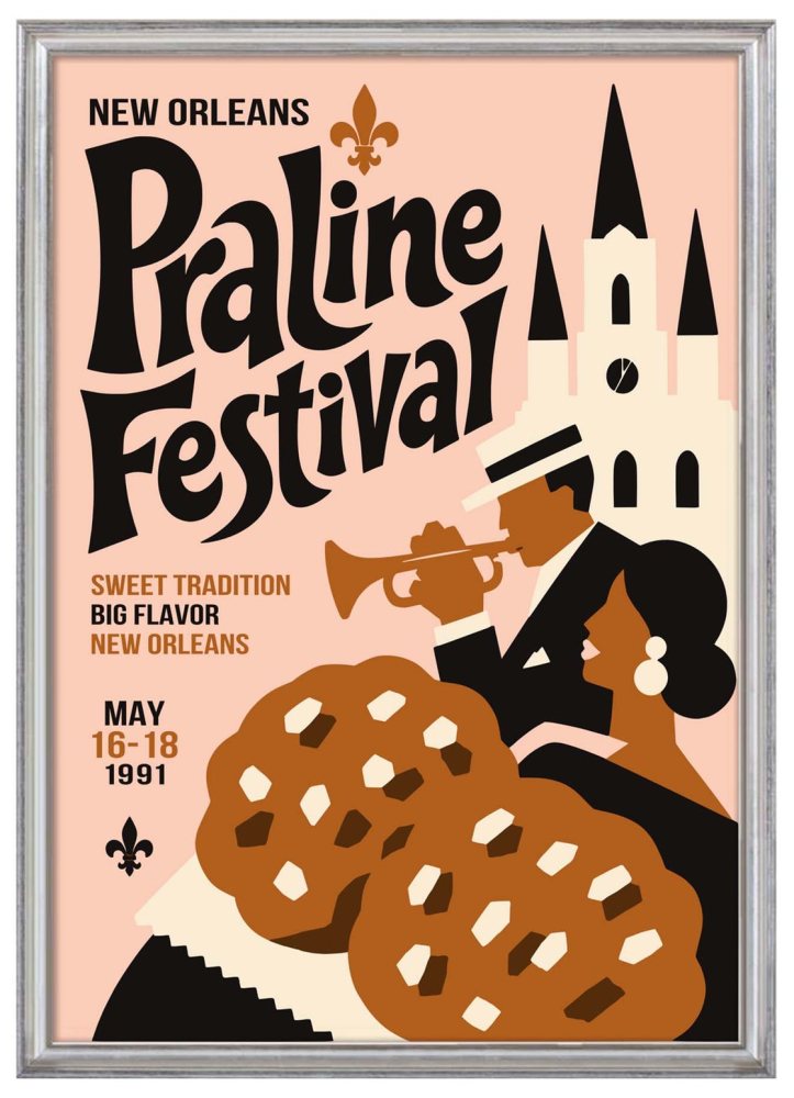 New Orleans Parade Festival Poster