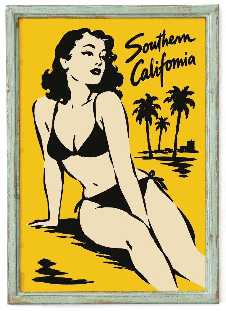 Southern California Beach Print