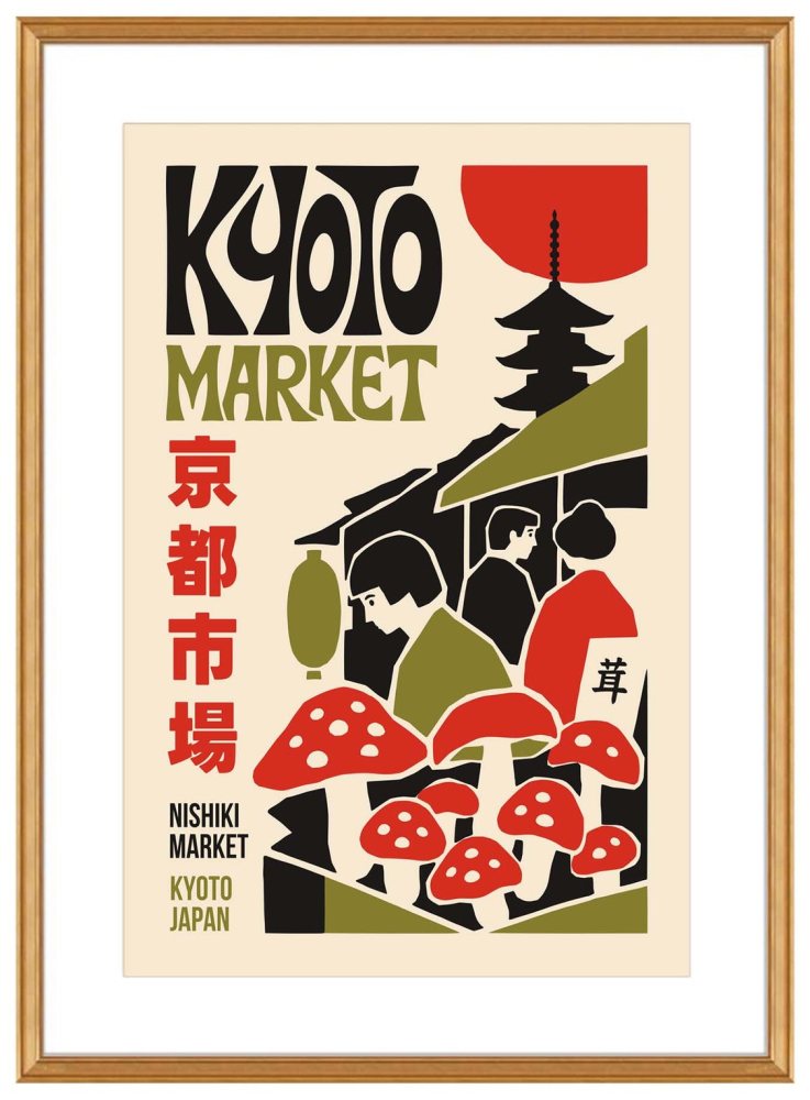 Kyoto Nishiki Market Poster