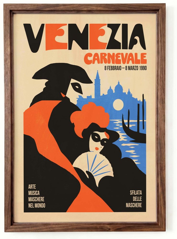 Venice Carnevale Poster