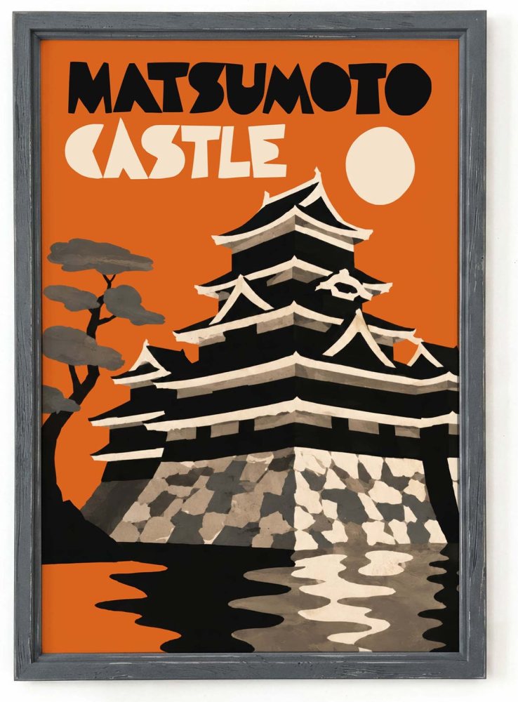 Matsumoto Castle Japan Print