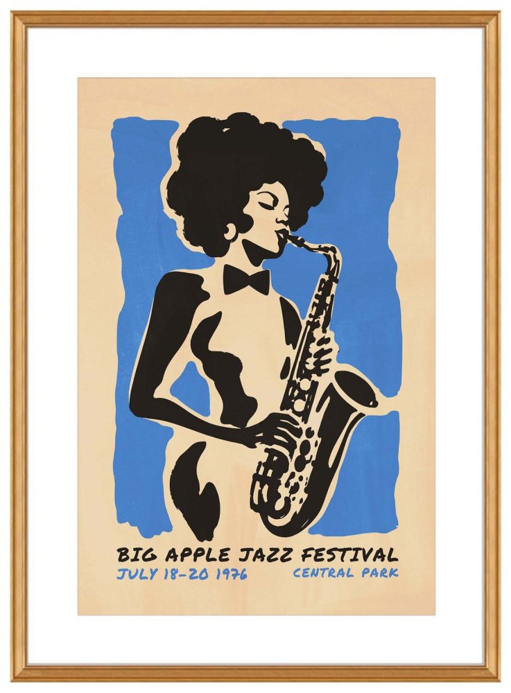 Big Apple Jazz Festival Print