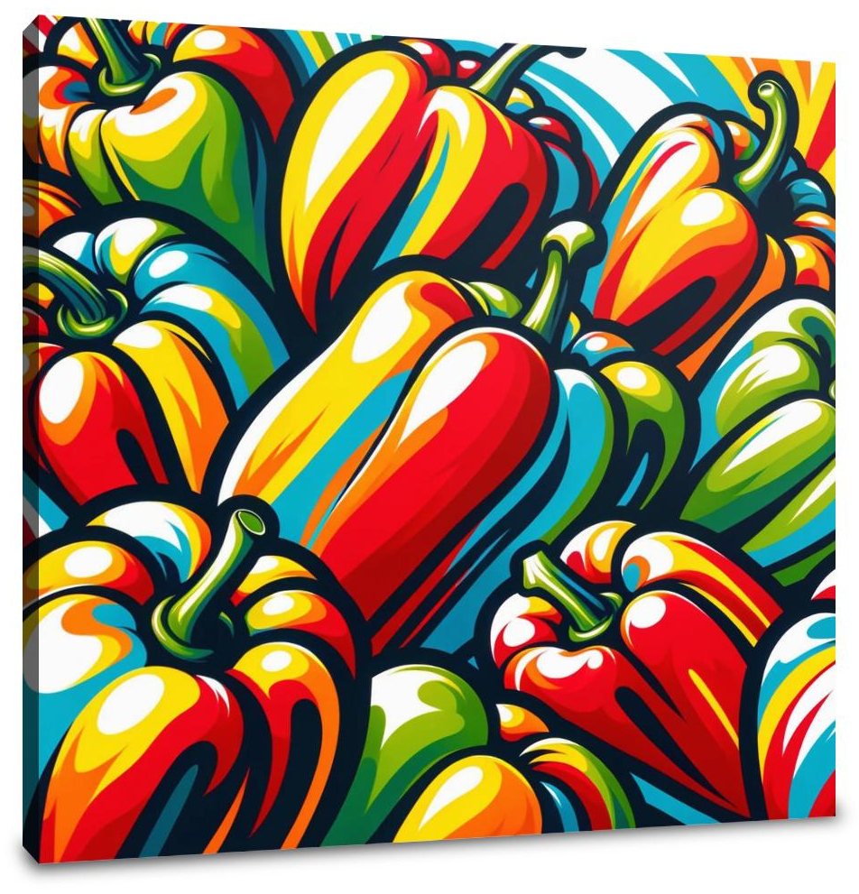 Pepper Pop Art Party Canvas