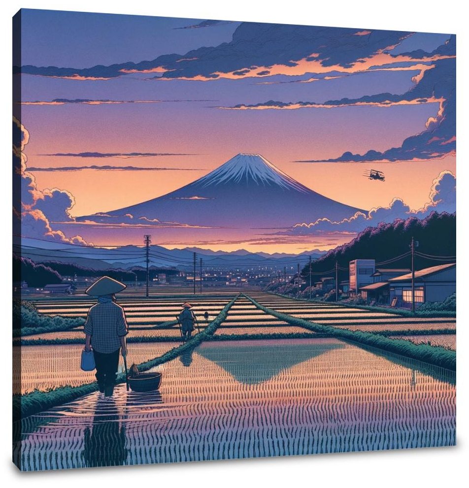 Twilight Harvest Canvas